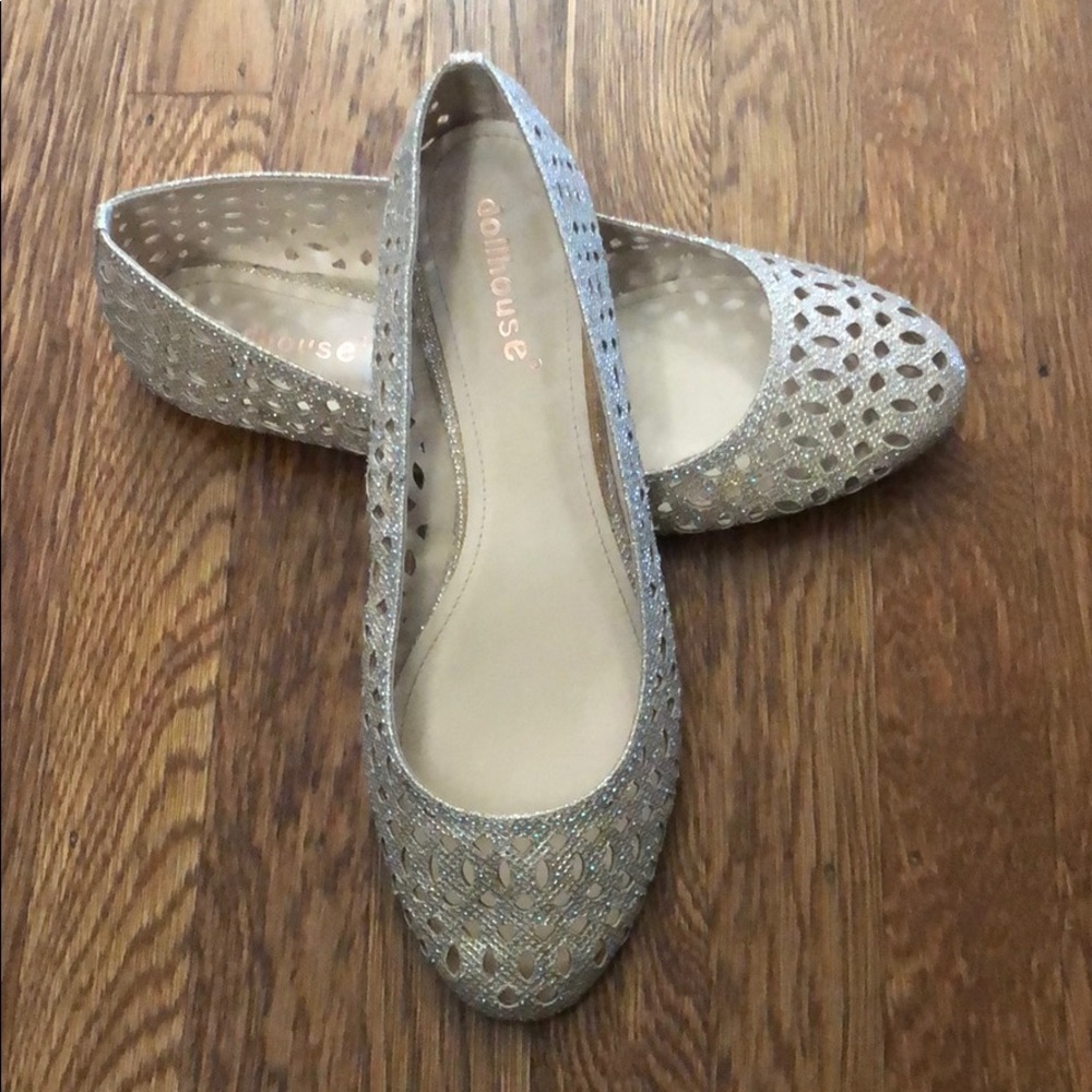 Dollhouse shimmer Flats
